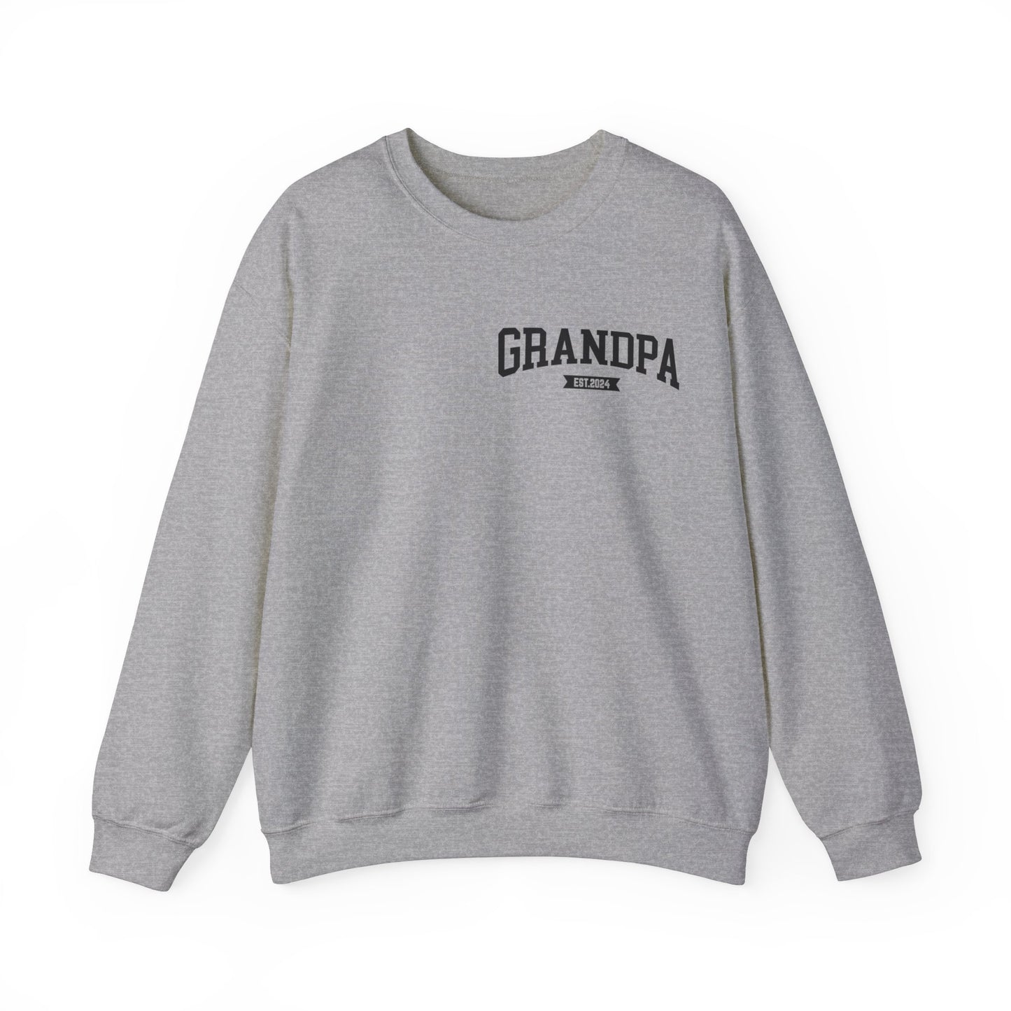 New Grandpa est pocket Sweatshirt, Custom Father Day Sweatshirt, Custom Fathers day Gift, Custom Grandpa Sweatshirt, Grandpa Gift, S1654