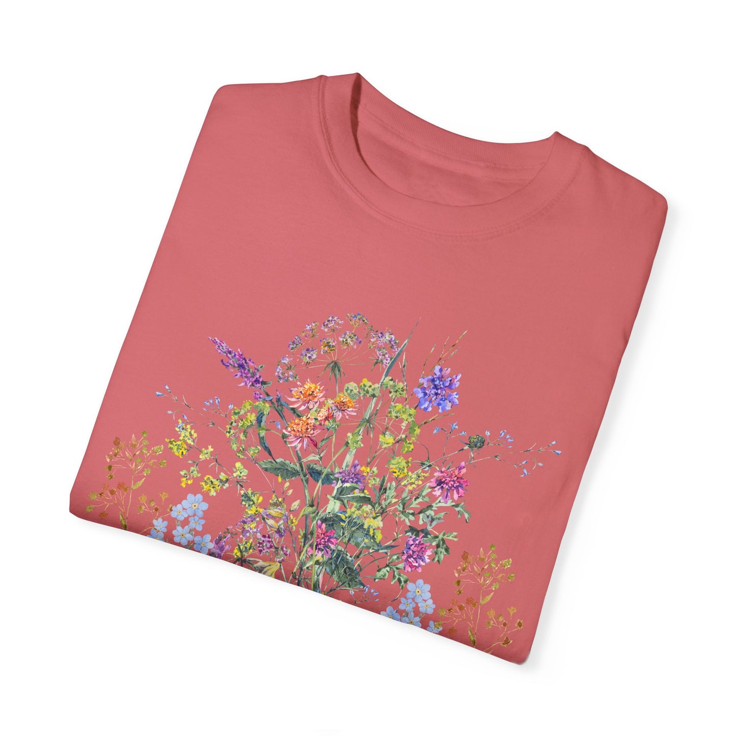 Wildflowers Mama Shirt, Retro Mom TShirt, Mother's Day Gift, Flower Shirts for Women, Floral New Mom Gift, Comfort Colors Shirt, CC1615