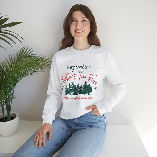 Christmas Tree Farm Sweatshirt, Eras Christmas Sweatshirt, Gift for Her, Gift for Daughter, Cute Christmas Tee, Vintage Christmas Tee, S853