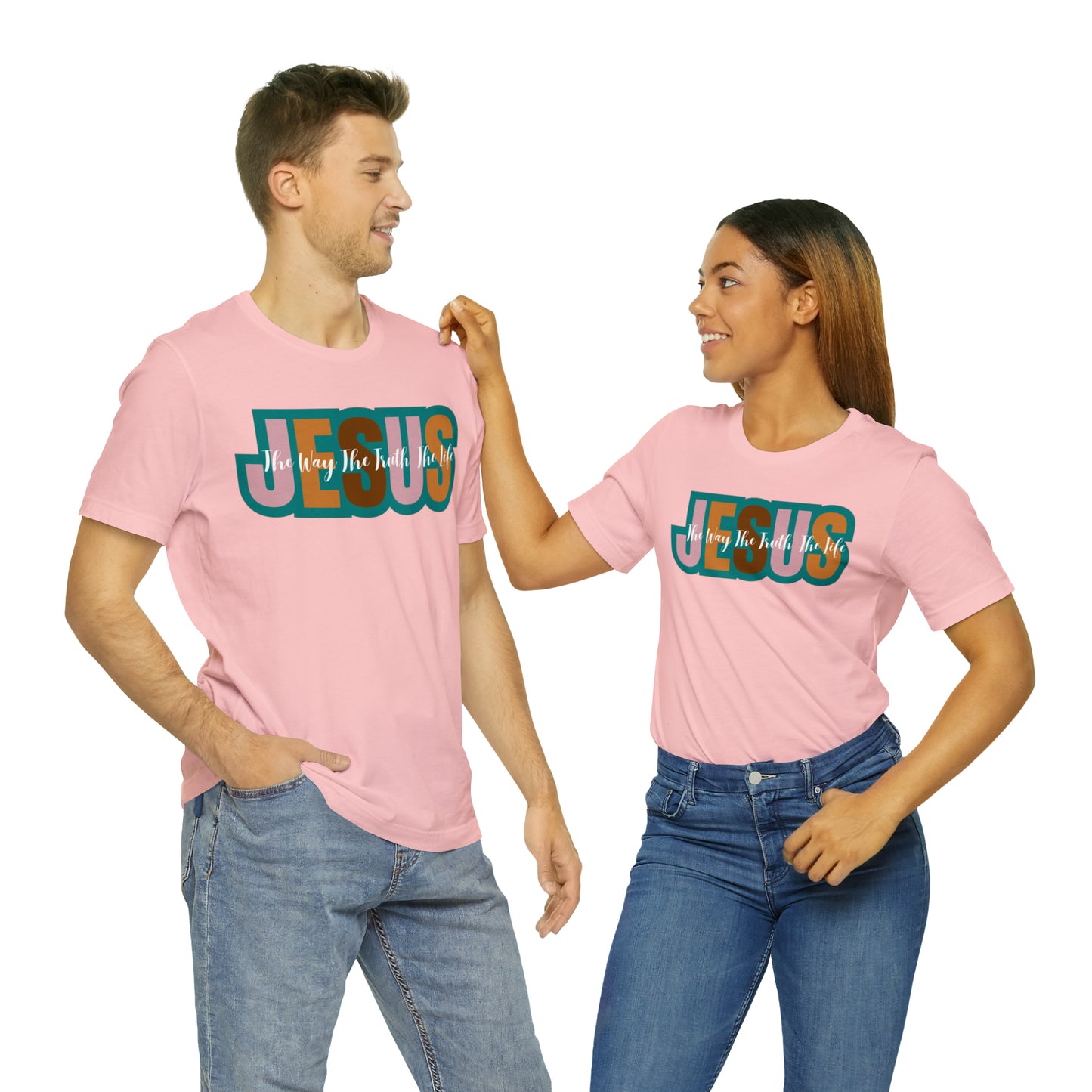 Retro Christian Tshirt, Jesus Tee for Christian Apparel, Christian Shirt for Women, T255