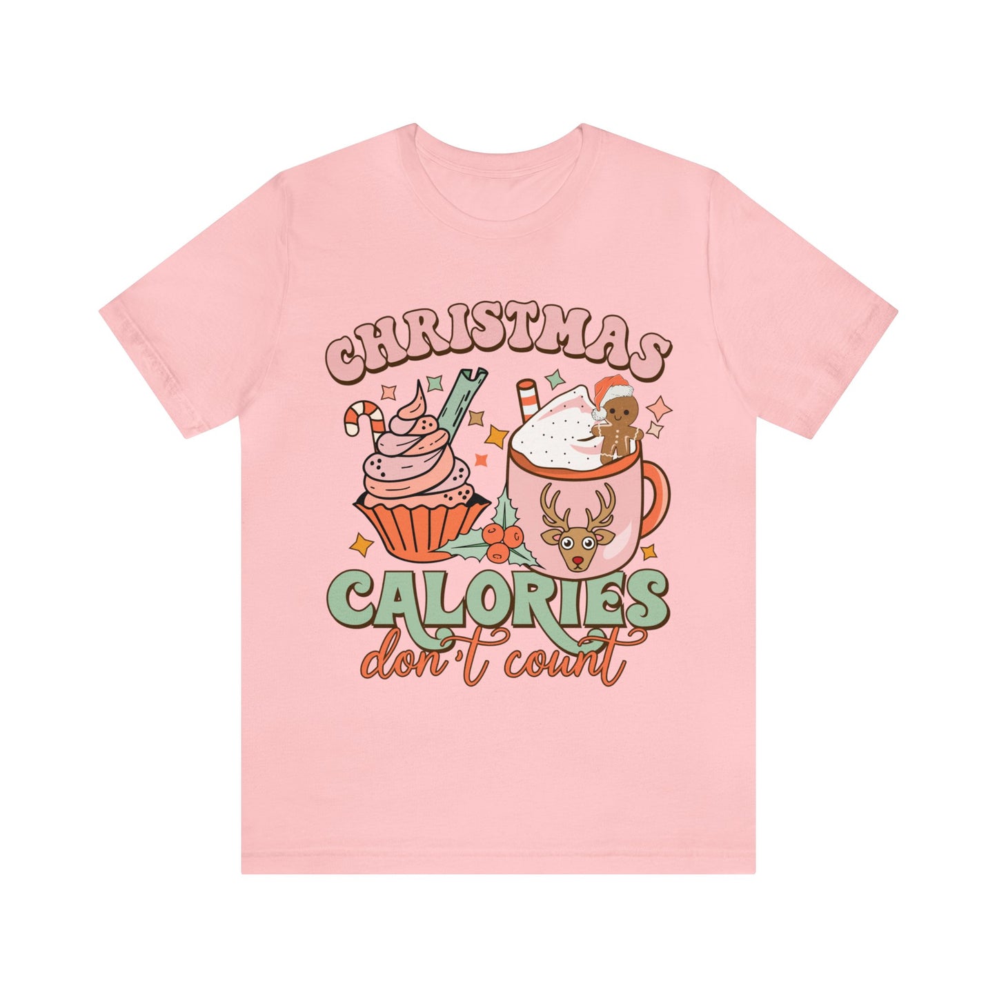 Christmas Calories Don't Count Shirt, Funny Christmas Shirt, Christmas Gift, Xmas calories shirt, Christmas calories, T870