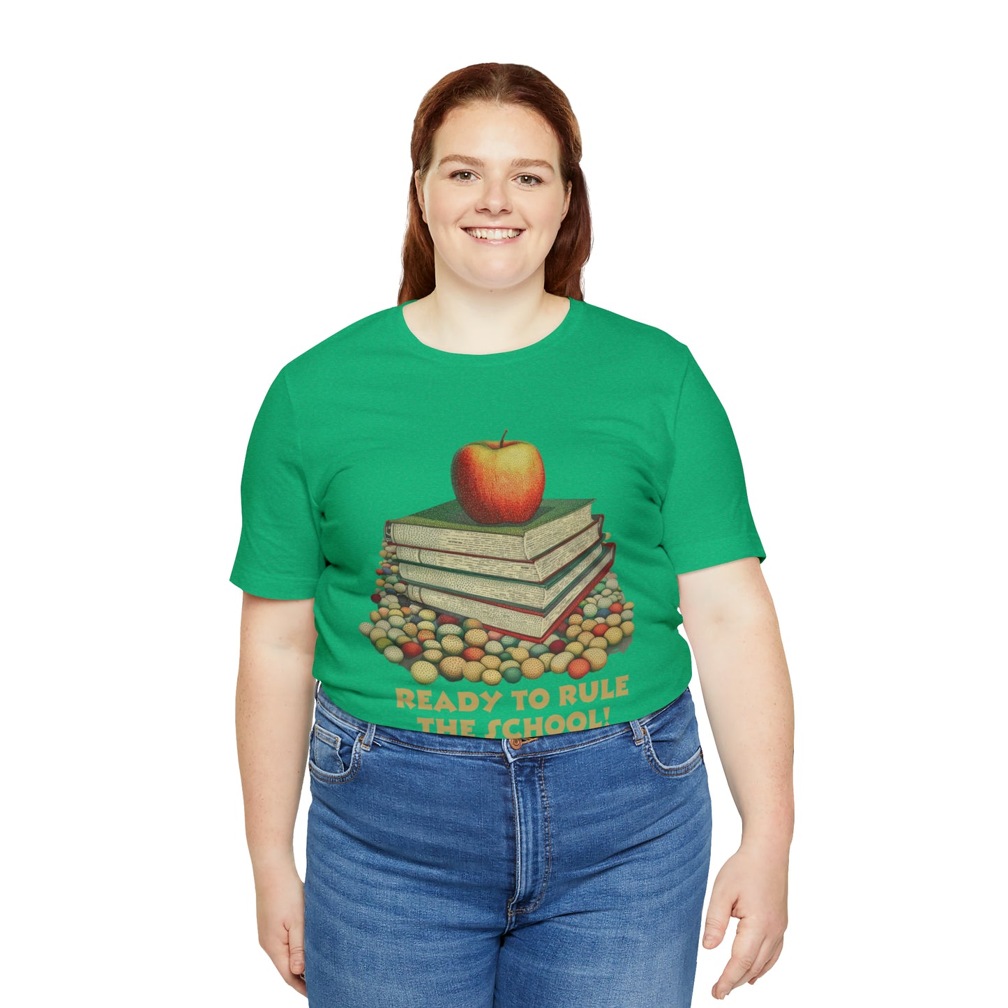 Back to school shirt funny for student - Ready to rule the school, T152