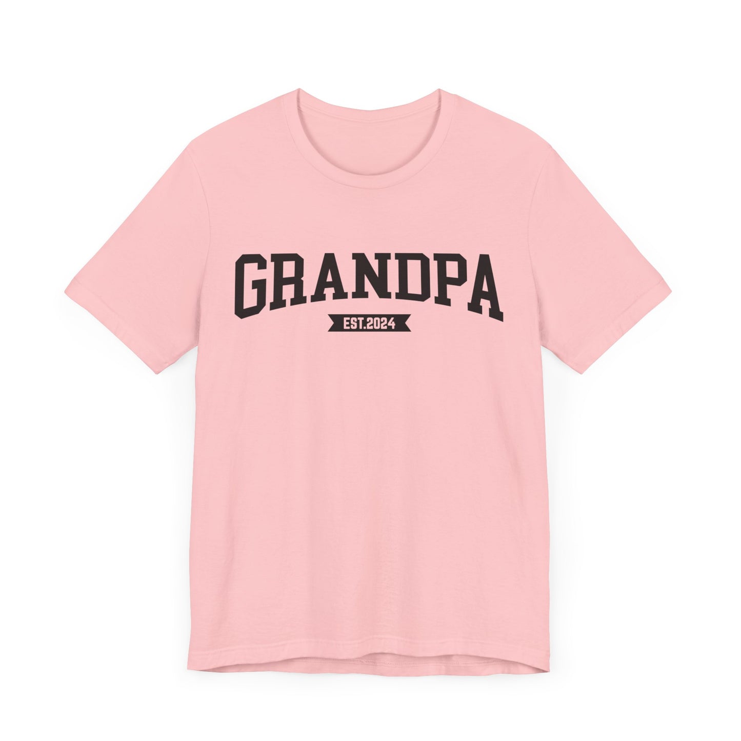 New Grandpa Est Shirt, Custom Father Day Shirt, Custom Fathers day Gift, Custom Grandpa Shirt , Grandpa Gift, Fathers Shirt Dad shirt, T1653