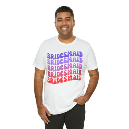 Retro Bridesmaid TShirt, Bridesmaid Shirt for Women, T286