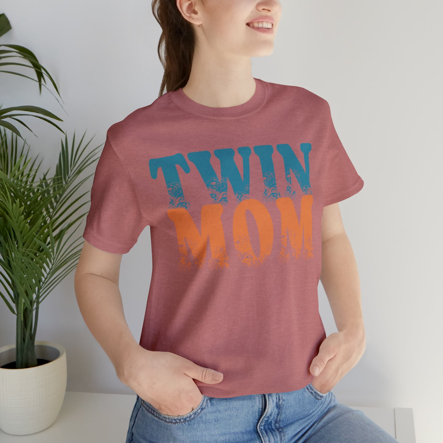 Mom of Twins T-Shirt, Twin Mom Shirt for Mother's Day Gift, Twin Mama TShirt for Mom, T355