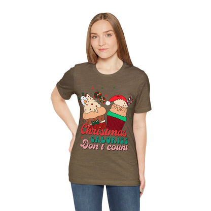 Christmas Calories Don't Count Shirt, Funny Christmas Shirt, Christmas Gift, Xmas calories shirt, Christmas calories, T871