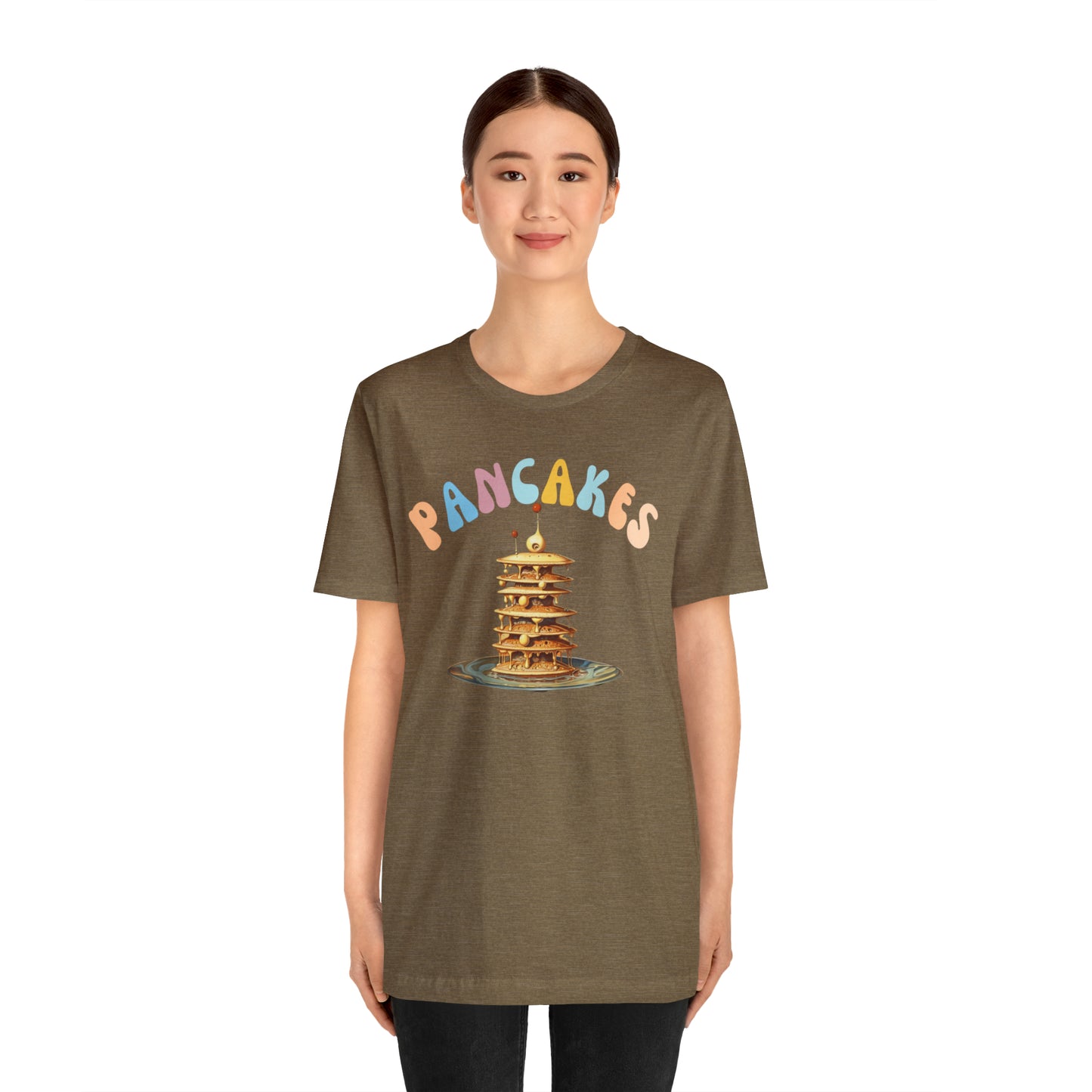 Pancakes Shirt, Pastry Chef Shirt, Baking Mom Shirt, Retro Pancakes Shirt, Pancake Lover Shirt, T273