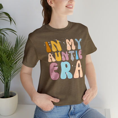 Aunt Gift from Niece, In My Auntie Era Shirt, Auntie Shirt, Gift for Aunts, Favorite Aunt Shirt, Cool Aunt Shirt, T276