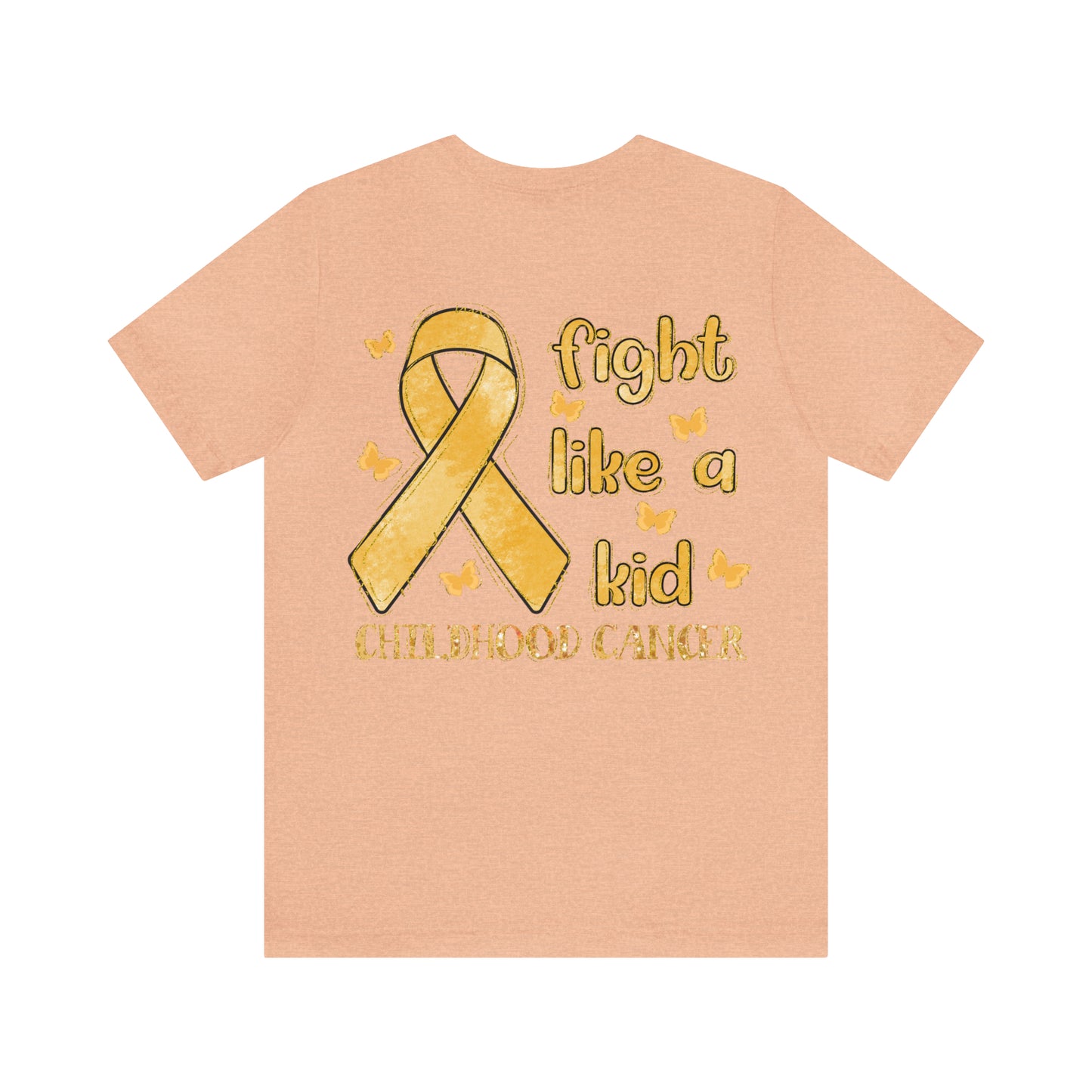 Childhood Cancer Football Shirt, Cancer Survivor Gift, Motivational Shirt, Cancer Fighter Support Shirt, Cancer Warrior, T671