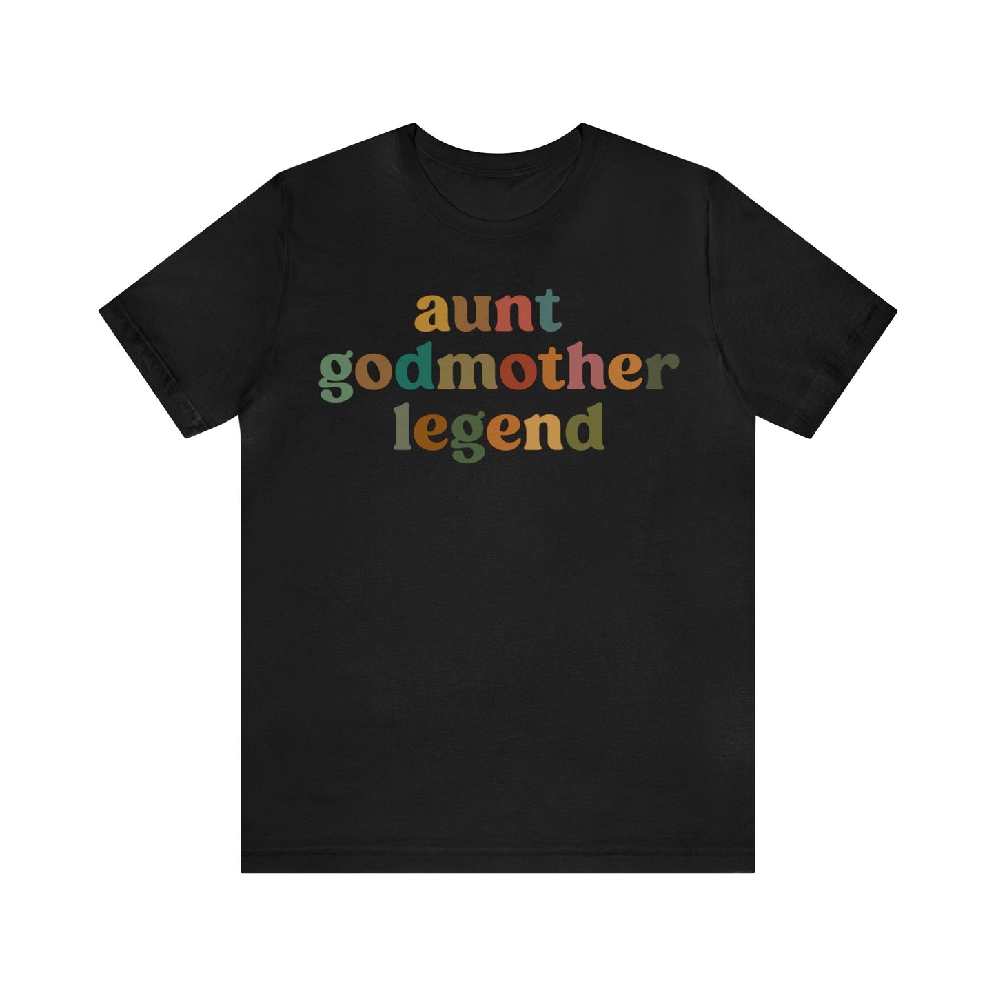 Aunt Godmother Legend Shirt for Aunt, Cute Godmother Gift from Goddaughter, Godmother Proposal, Retro Godmother Gift for Baptism, T1034