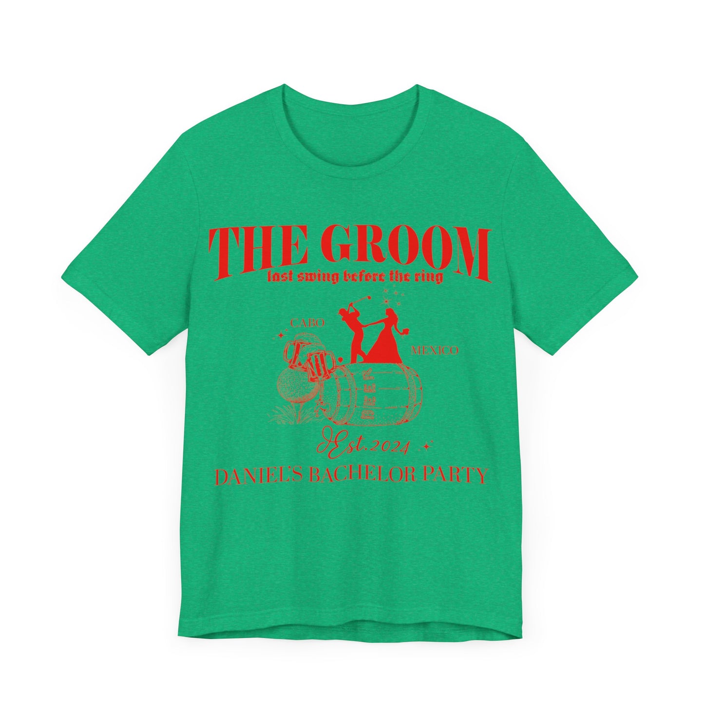 The Groom Bachelor Party Shirts, Groomsmen Shirt, Custom Bachelor Party Gifts, Group Bachelor Shirt, Golf Bachelor Party Shirt, 12 T1605