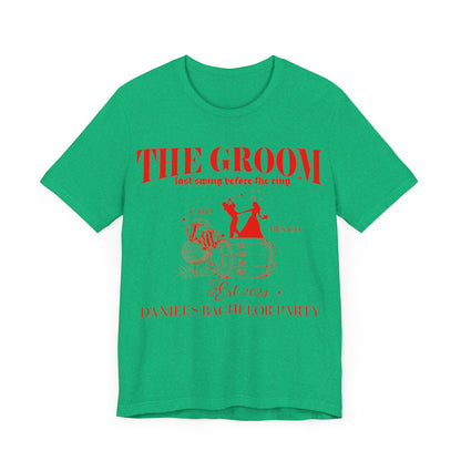 The Groom Bachelor Party Shirts, Groomsmen Shirt, Custom Bachelor Party Gifts, Group Bachelor Shirt, Golf Bachelor Party Shirt, 12 T1605