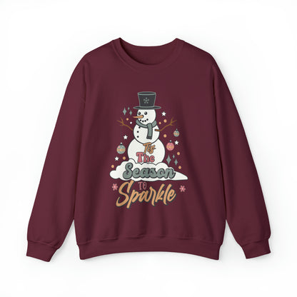 Christmas Tis The Season Sweatshirt, Merry Christmas Shirt, Christmas Tree Cake Sweater, Women Christmas, Christmas Cake Sweatshirt, SW877