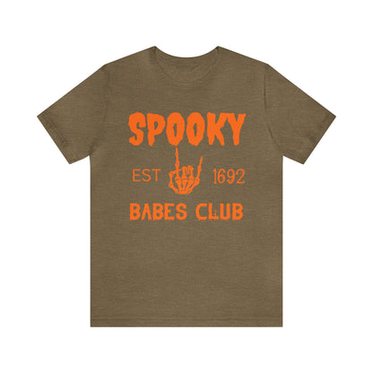 Spooky Skeleton Halloween Shirt, Fall Shirts for Women, Vintage Halloweem Sweatshirt, T599