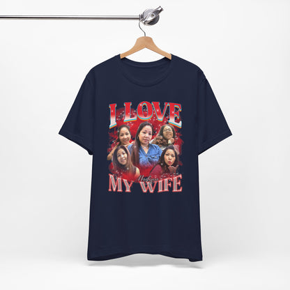I Love My Wife T-Shirt – Romantic Anniversary Gift for Husband