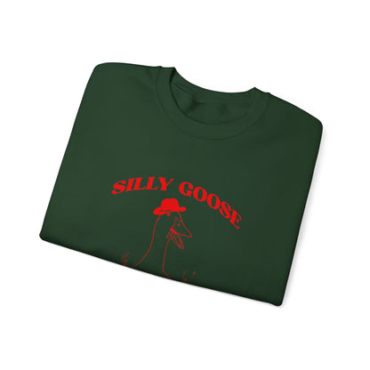 Silly Goose On The Loose Sweatshirt, Silly Goose Club Shirt Silly Joke Sweatshirt, Funny Goose Sweatshirt Funny University Sweatshirt, S1643