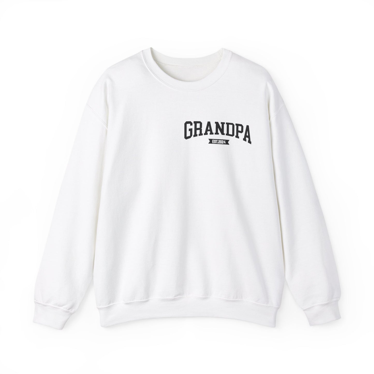 New Grandpa est pocket Sweatshirt, Custom Father Day Sweatshirt, Custom Fathers day Gift, Custom Grandpa Sweatshirt, Grandpa Gift, S1654