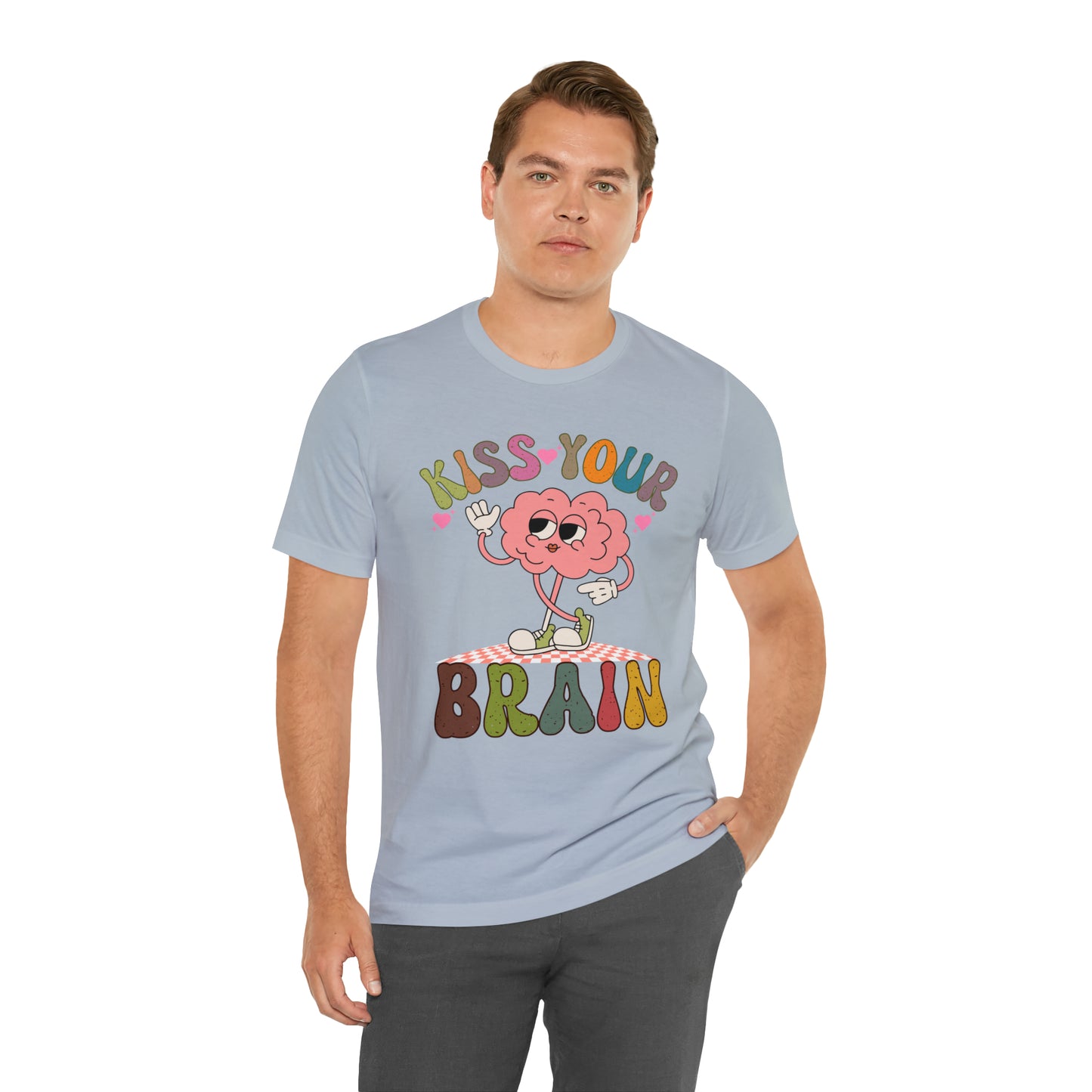 Kiss your brain shirt, Brain Surgery Shirt, Cancer Awareness Shirt, Brain Cancer Support, Brain Tumor Awareness Shirt, T832