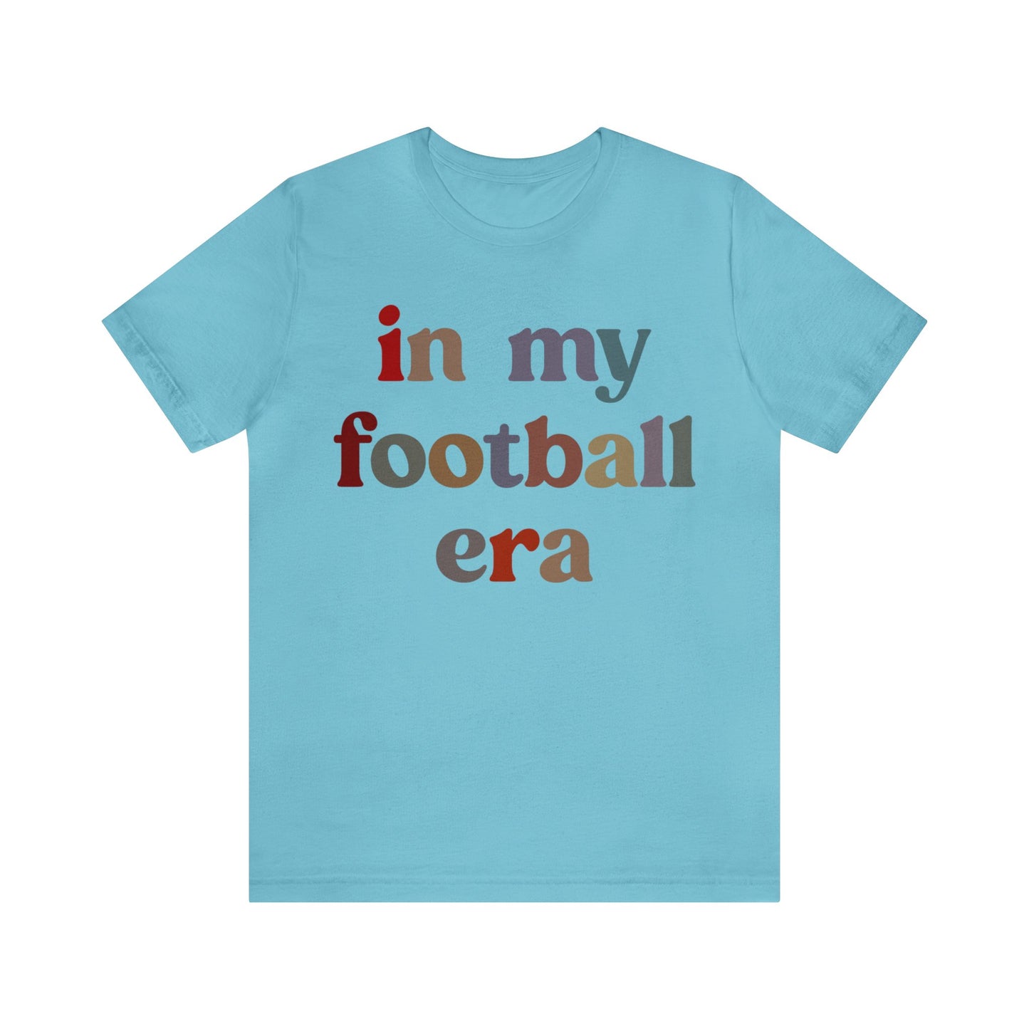 In My Football Era Shirt, Football Era Shirt, Football Sport Shirt, Sporty Mom Shirt, Oversized Shirt, College Football Player Shirt, T1355