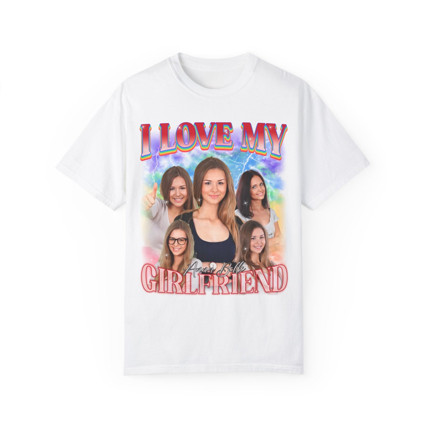 I Love My Girlfriend LGBTQIA+ Pride Shirt, Custom Bootleg Rap Tee Gay Rights Gift Equality Shirt LGBTQ Supporter Shirt Rainbow Shirt, CC1633