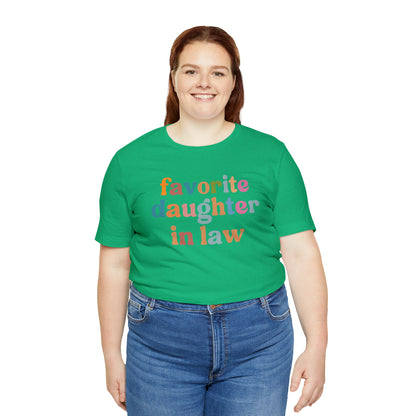 Best DIL Ever Birthday Gift from Mother in Law Gift for Daughter, Favorite Daughter In Law Shirt for Daughter in Law, T425