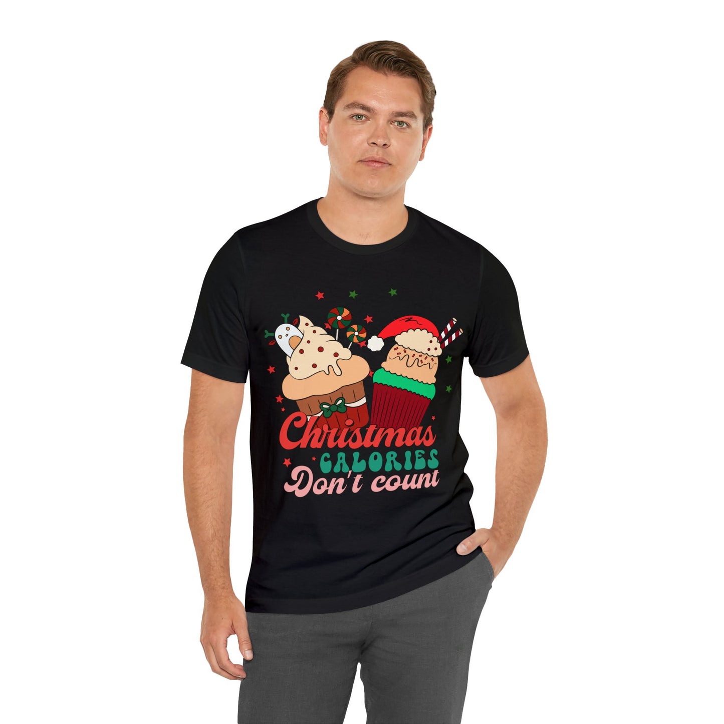 Christmas Calories Don't Count Shirt, Funny Christmas Shirt, Christmas Gift, Xmas calories shirt, Christmas calories, T871