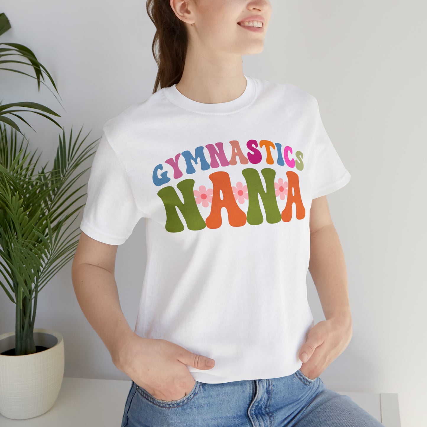 Retro Gymnastic Nana Shirt, Gymnastic Nana Shirt, Sports Nana Shirt, Cute Gymnastic Shirt for Nana, Shirt for Nana, T488