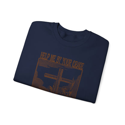 Vintage Antique Religious Biblical Drawing of Jesus Sweatshirt, 10Th Station of the Cross Sweatshirt, Way of the Cross Sweatshirt, S1590