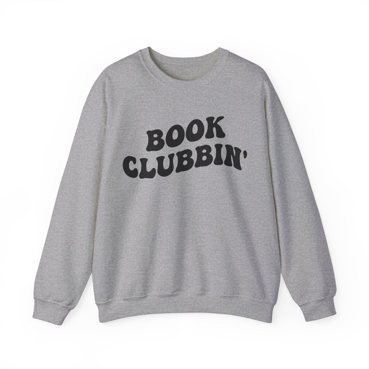 Book Clubbin' Sweatshirt, Librarian Sweatshirt for Bibliophile, Book Lovers Club Sweatshirt, Book Nerd Sweatshirt Bookworm Sweatshirt, S1170