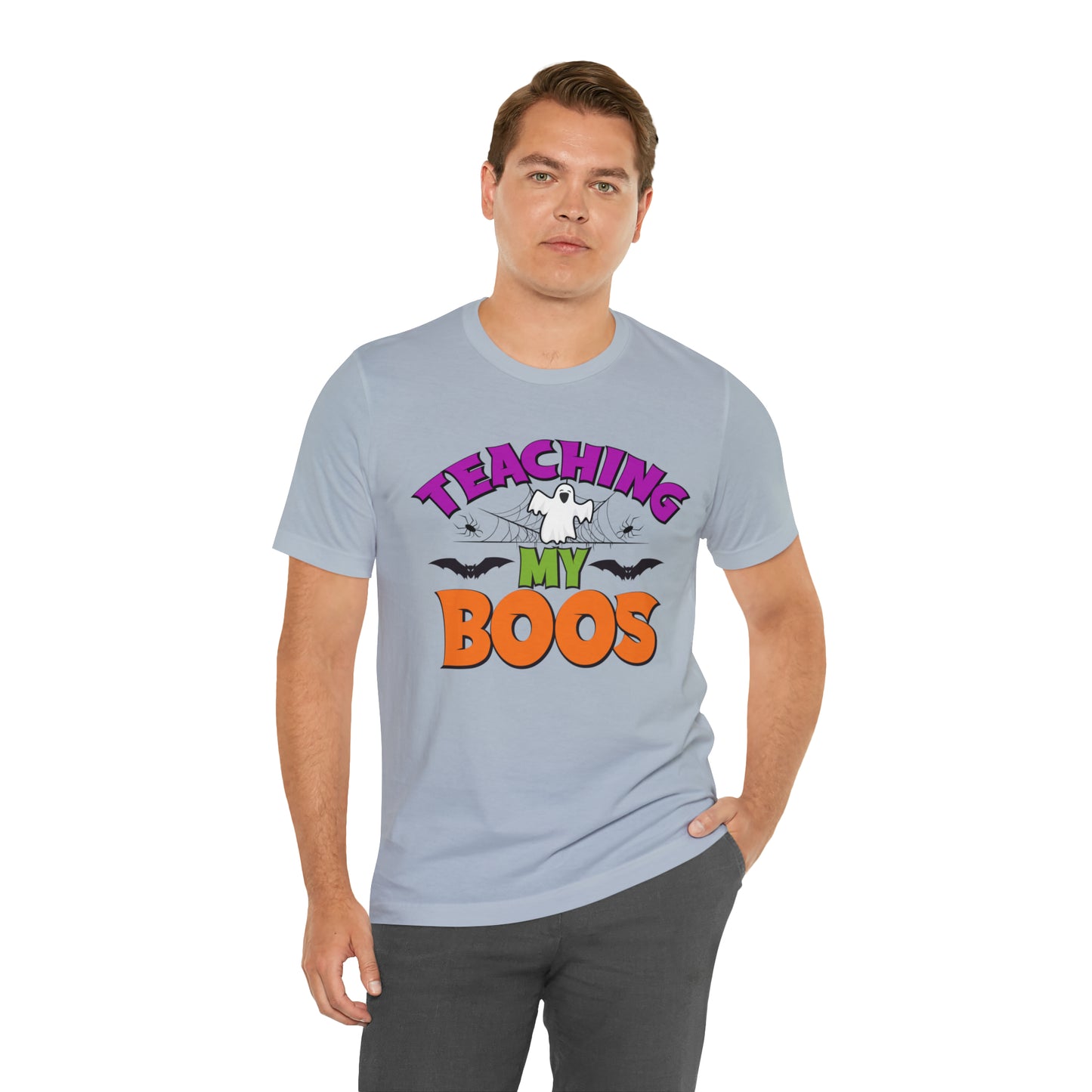 Teaching My Boos Shirt, Spooky Season Tee, Retro Halloween Cowgirl Shirt, Cowgirl Halloween Shirt, Vintage Ghost Shirt, T769