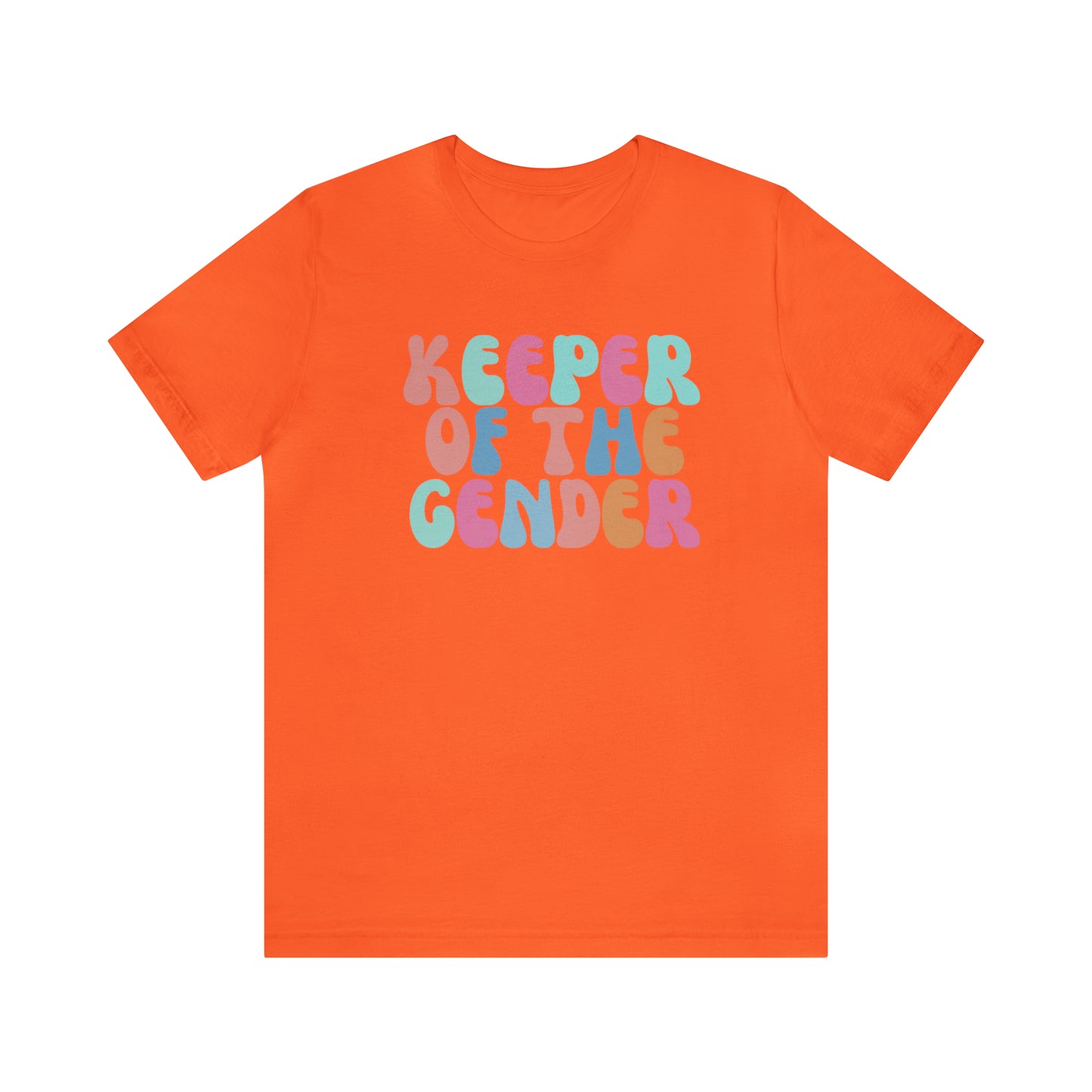 Cute Baby Announcement Shirt for Gender Reveal, Keeper of the Gender Shirt, Gender Reveal Party Tee, T331