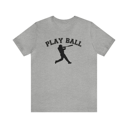 Baseball Game Fan Shirt for Her, Play Ball Shirt, Game Day Shirt, Cute Baseball Shirt for Women, Baseball Shirt for Women, T394