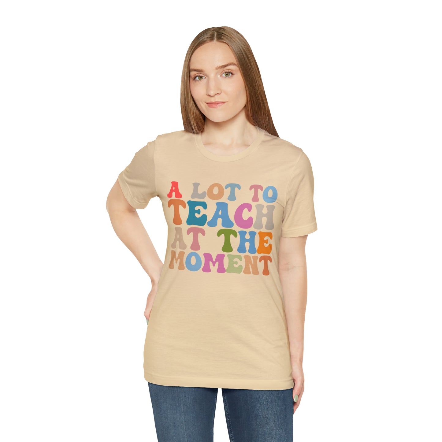 Motivational Shirt, A Lot To Teach At The Moment Shirt, Teacher Shirt, Teacher Appreciation, Back To School Shirt, T500