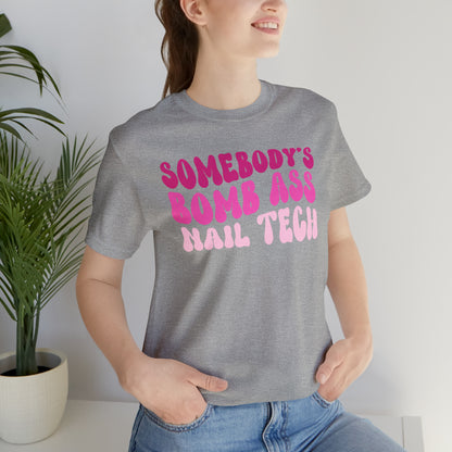 Nail tech shirt, Gift for nail tech, Cute Nail Tech Shirt, Women's Shirt, Nail Tech Grad, Gift For Manicurist, T457