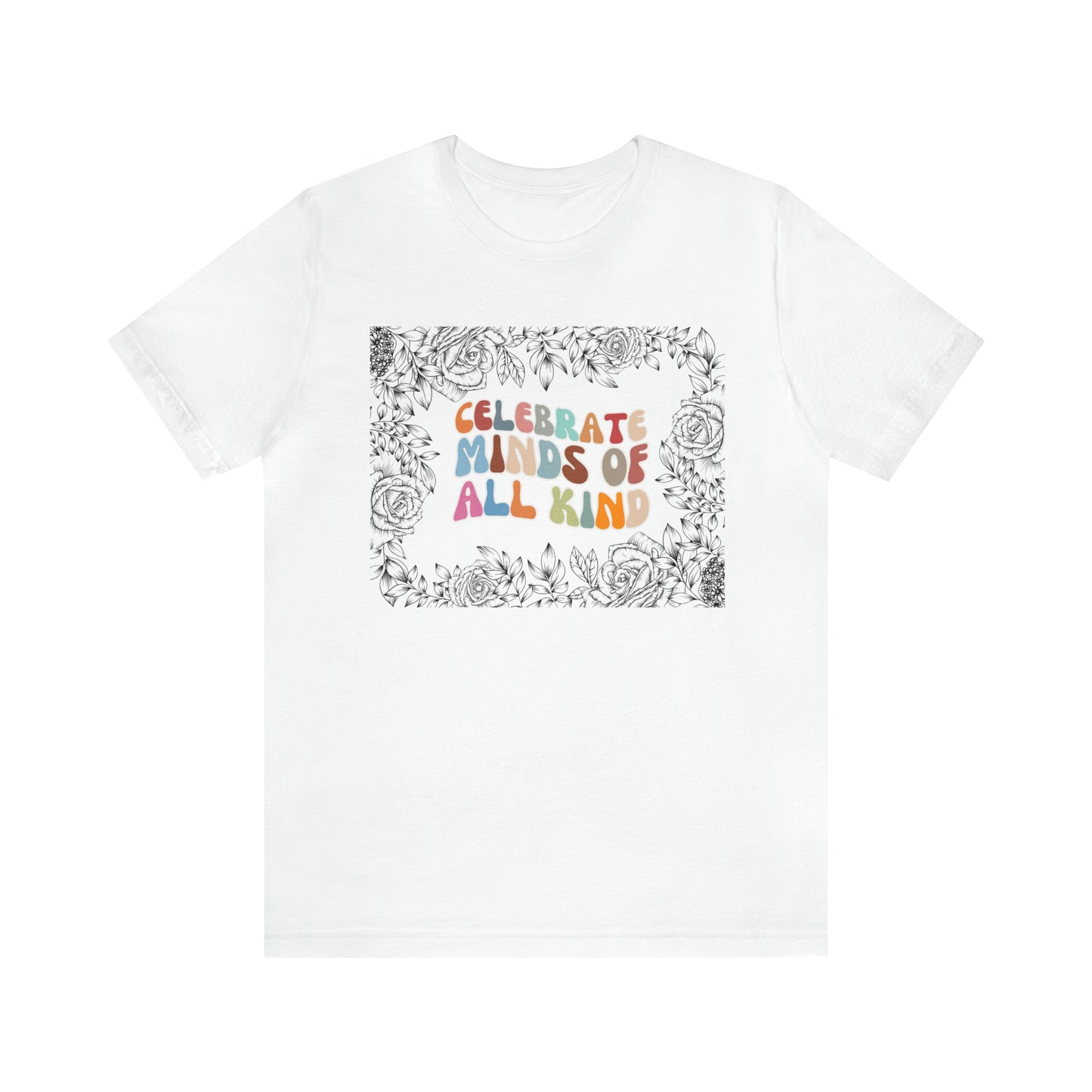 Autism Awareness Shirt, Celebrate Minds of All Kinds Shirts, Autism Acceptance Gift for Special, T373