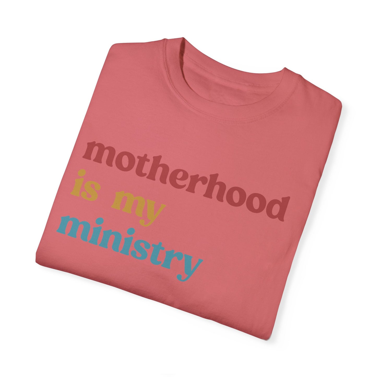 Motherhood Is My Ministry Shirt, Mothers Day Shirt, Motherhood Mom Shirt, Religious Mom Shirt, Cool Mom Shirt, Motherhood Shirt, CC1614