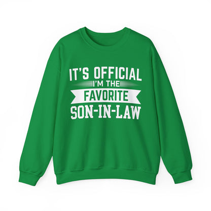 Favorite Son In Law Sweatshirt, Son in Law Sweatshirt, Best SIL Ever Birthday Gift from Mother in Law, Gift for Son in Law, S1130