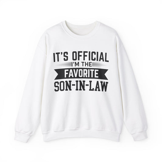 Favorite Son In Law Sweatshirt, Son in Law Sweatshirt, Best SIL Ever Birthday Gift from Mother in Law, Gift for Son in Law, S1130