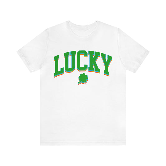 St Patrick's Day Lucky Shirt, Women's St Patty's Shirt, Shamrock tee, St Patrick's Day Tee, Cute St Patty's Shirt, Shamrock Shirt, T1485