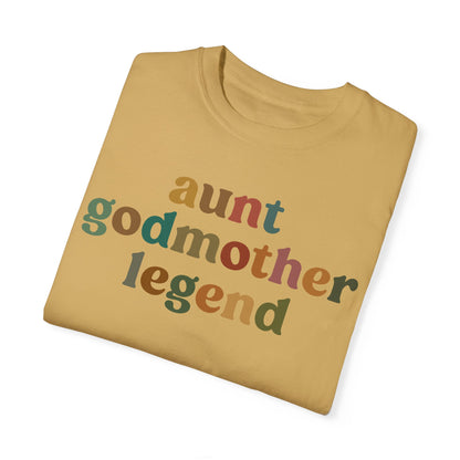 Aunt Godmother Legend Shirt for Aunt, Cute Godmother Gift from Goddaughter, Godmother Proposal, Retro Godmother Gift for Baptism, CC1034