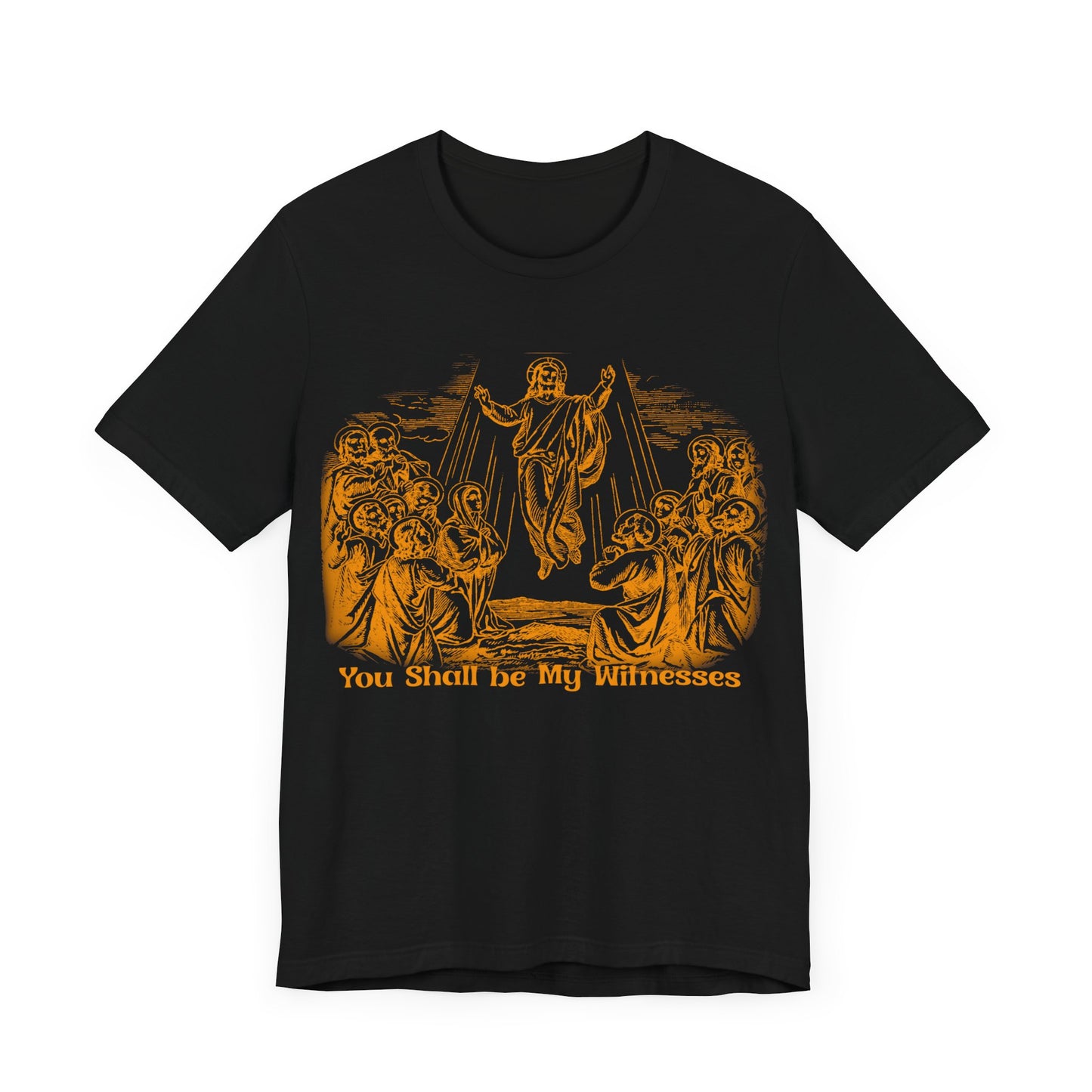 Vintage The Ascent of Jesus Into Heaven On The Fortieth Day After The Resurrection Shirt, Christian gifts, Religious t-shirts, T1591