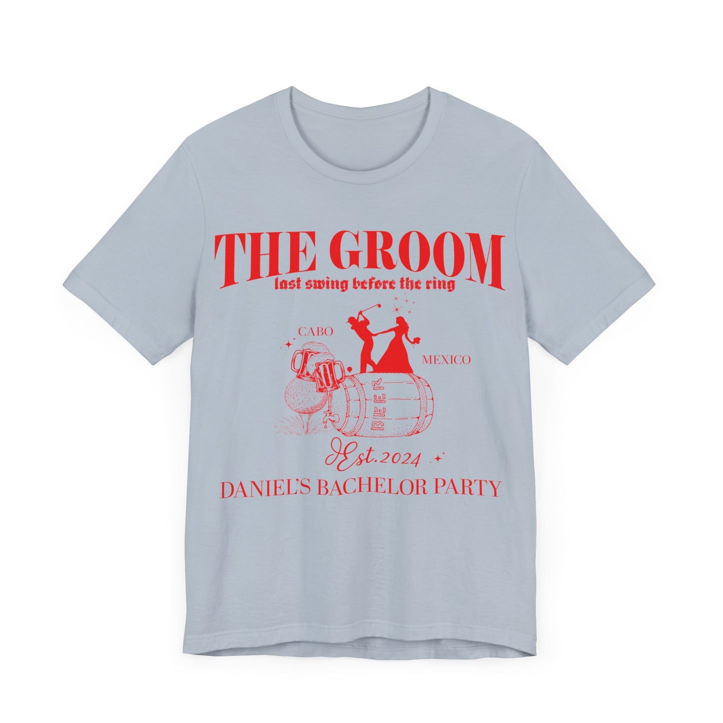 The Groom Bachelor Party Shirts, Groomsmen Shirt, Custom Bachelor Party Gifts, Group Bachelor Shirt, Golf Bachelor Party Shirt, 12 T1605