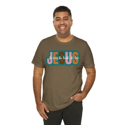 Retro Christian Tshirt, Jesus Tee for Christian Apparel, Christian Shirt for Women, T255