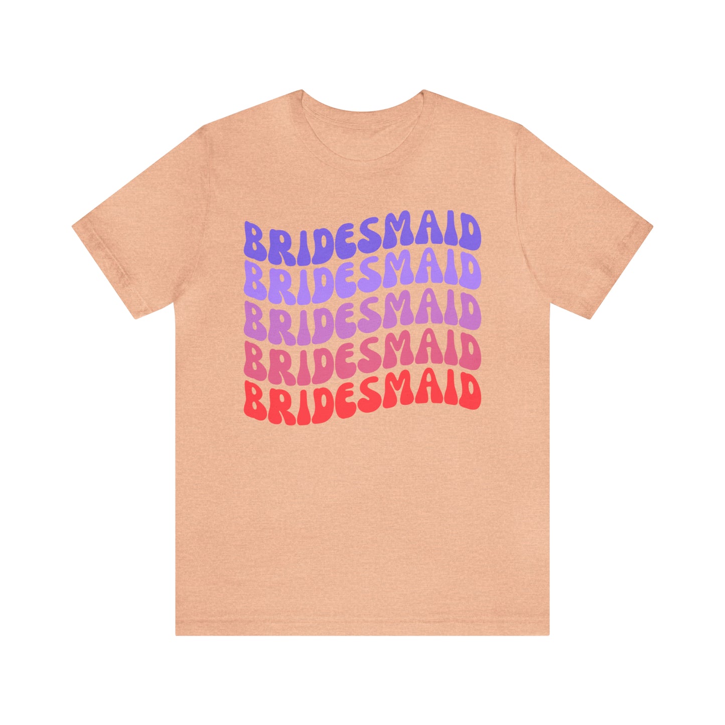 Retro Bridesmaid TShirt, Bridesmaid Shirt for Women, T286