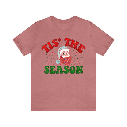 Christmas Tis The Season Shirt, Merry Christmas Shirt, Christmas Tree Cake Sweater, Christmas Tree Shirt, Christmas Cake Shirt, T886