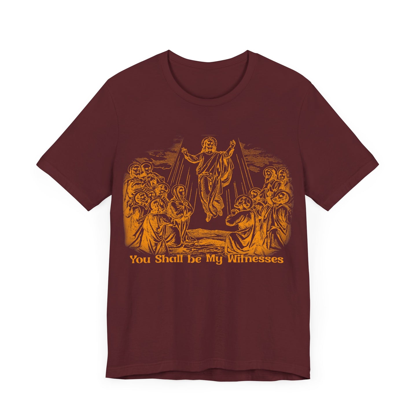 Vintage The Ascent of Jesus Into Heaven On The Fortieth Day After The Resurrection Shirt, Christian gifts, Religious t-shirts, T1591