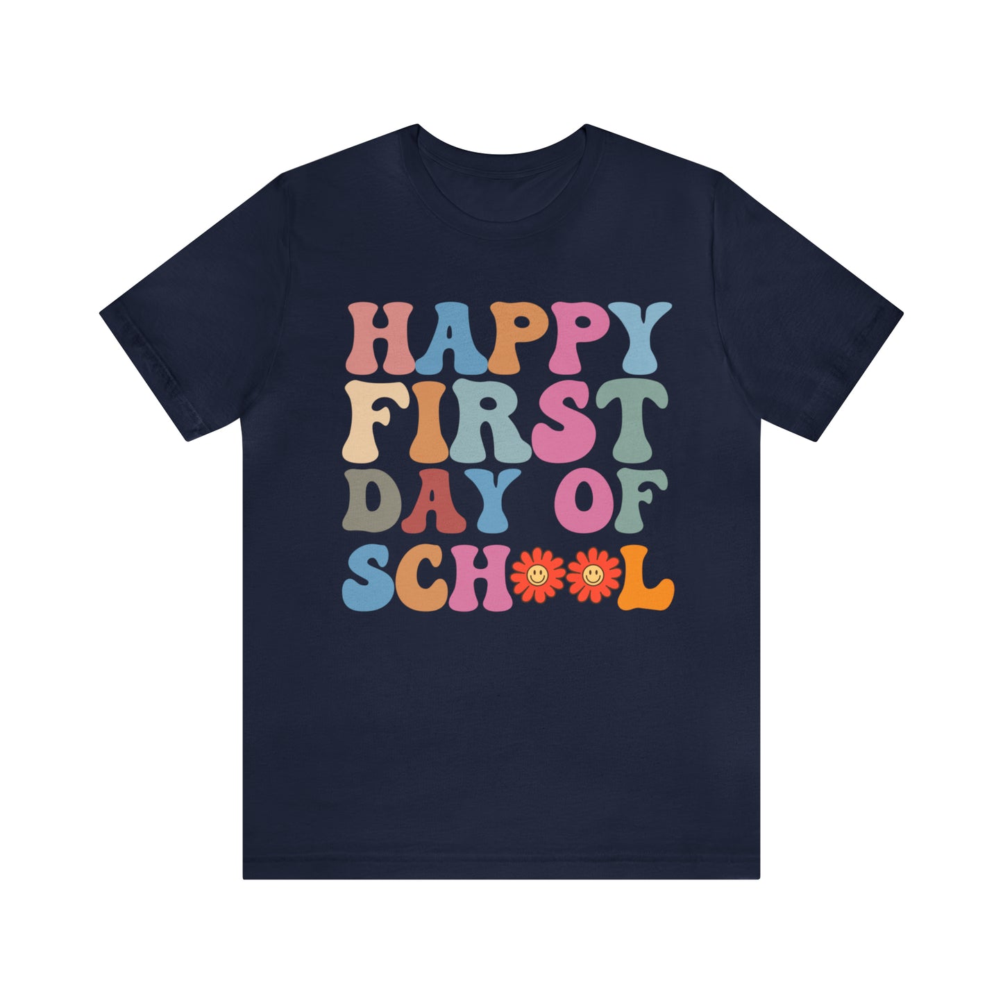 First Day of Class Shirt, Happy First Day Of School Shirt, Back To School Shirt, Retro Teacher Shirt, T501