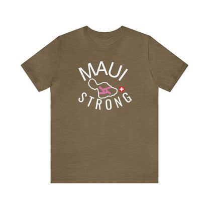 Maui Strong Shirt, Lahaina Banyan Tree T-Shirt, Maui Hawaii Shoreline Tshirt, Profits Donated Support Maui Fire, T584