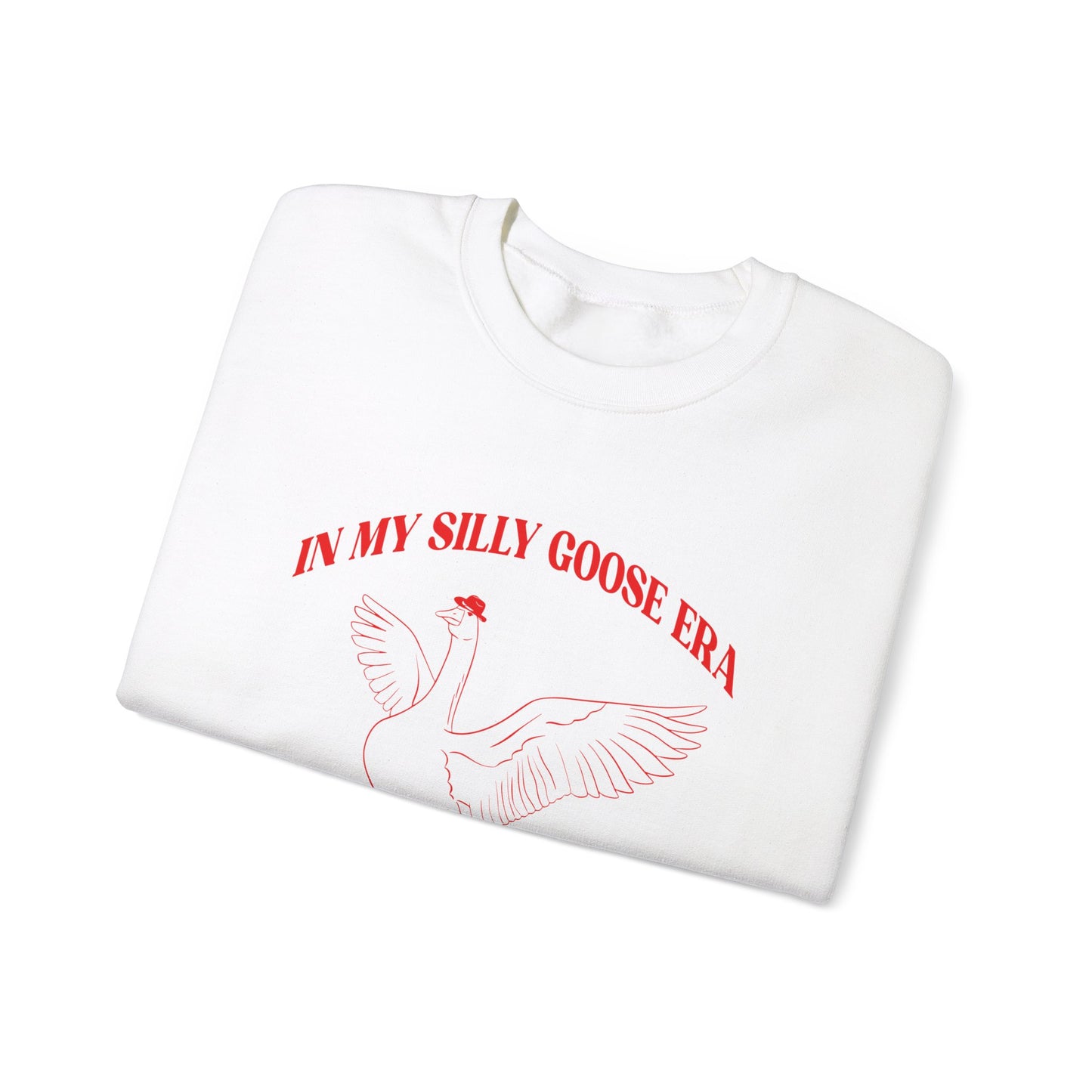 In My Silly Goose Era Sweatshirt, Silly Joke Sweatshirt, Funny Goose Sweatshirt, Silly Goose Club Sweatshirt, Meme Sweatshirt, S1644