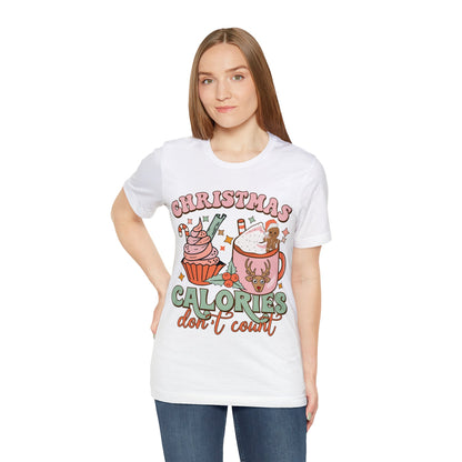 Christmas Calories Don't Count Shirt, Funny Christmas Shirt, Christmas Gift, Xmas calories shirt, Christmas calories, T870